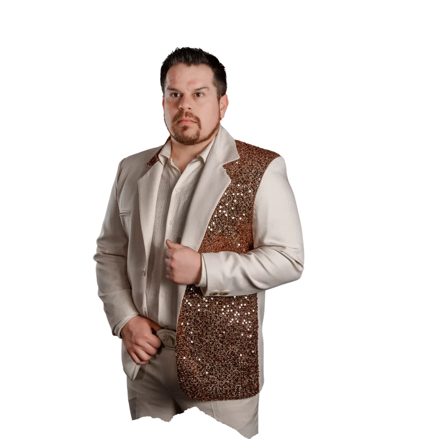 Óscar, tecladista de Los Potros del Sur